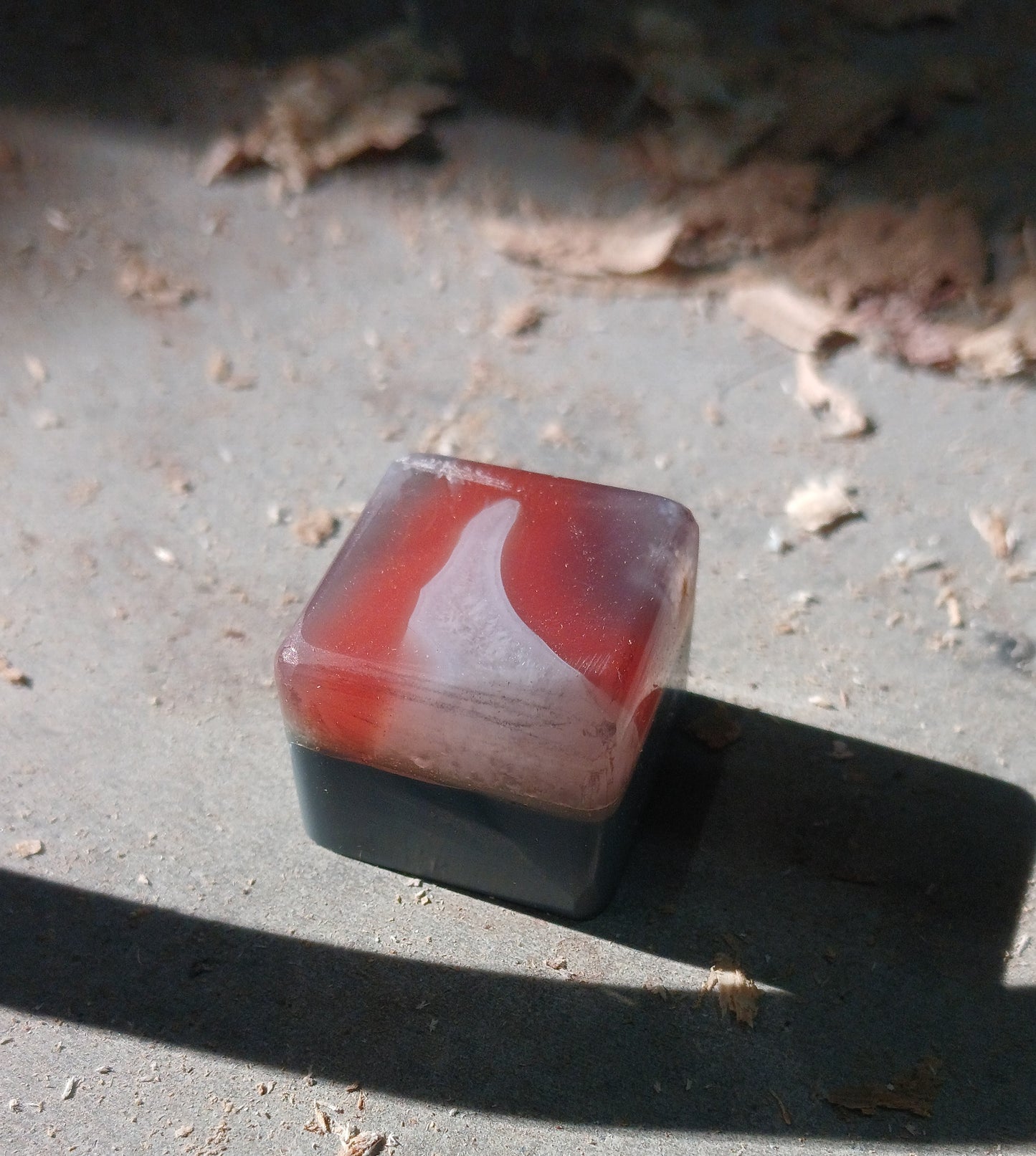 Orange Agate Keycap (Prototype)