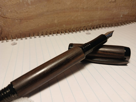 Macassar Ebony Fountain Pen