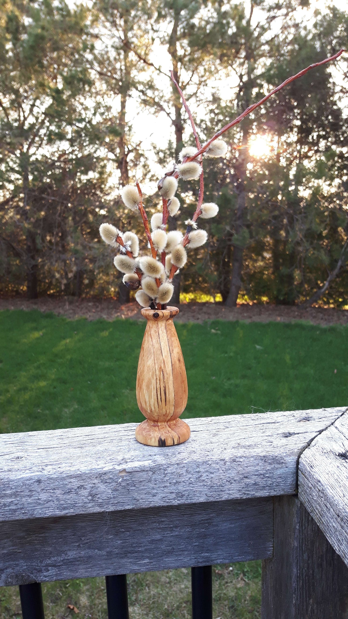 Spalted Bud Vase