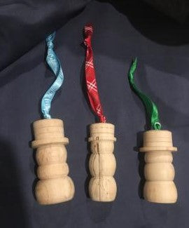 Wooden Snowman